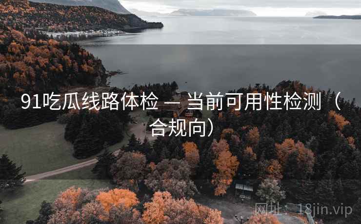 91吃瓜线路体检 — 当前可用性检测（合规向）