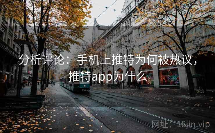 分析评论：手机上推特为何被热议，推特app为什么